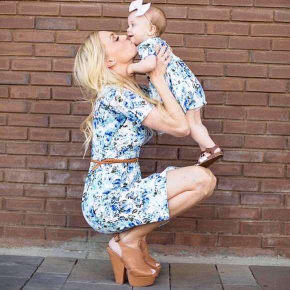 Matching Mommy and Me Floral Dresses - Picture 7 of 7